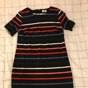 Old Navy ponte dress - Multi-striped